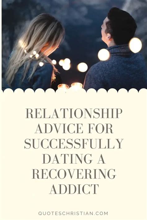 dating a newly recovering addict